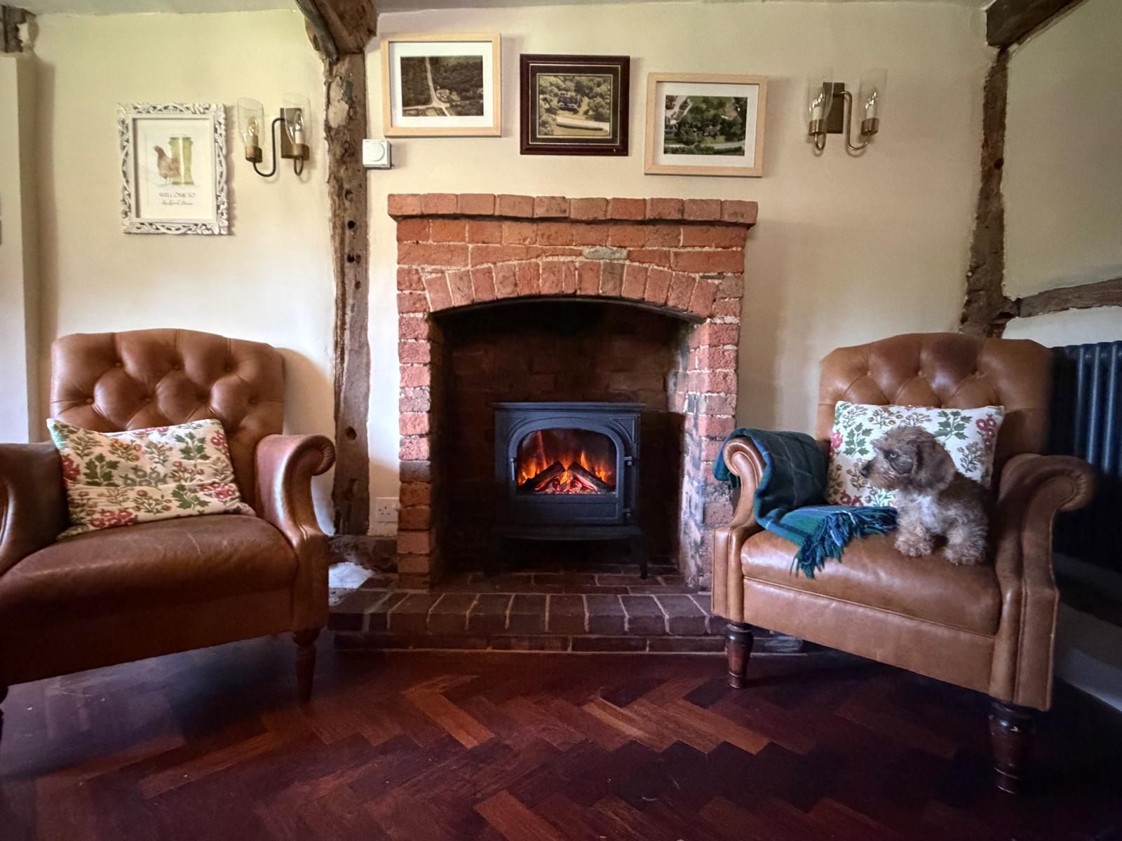 british fires hinton stove with AR fron glass