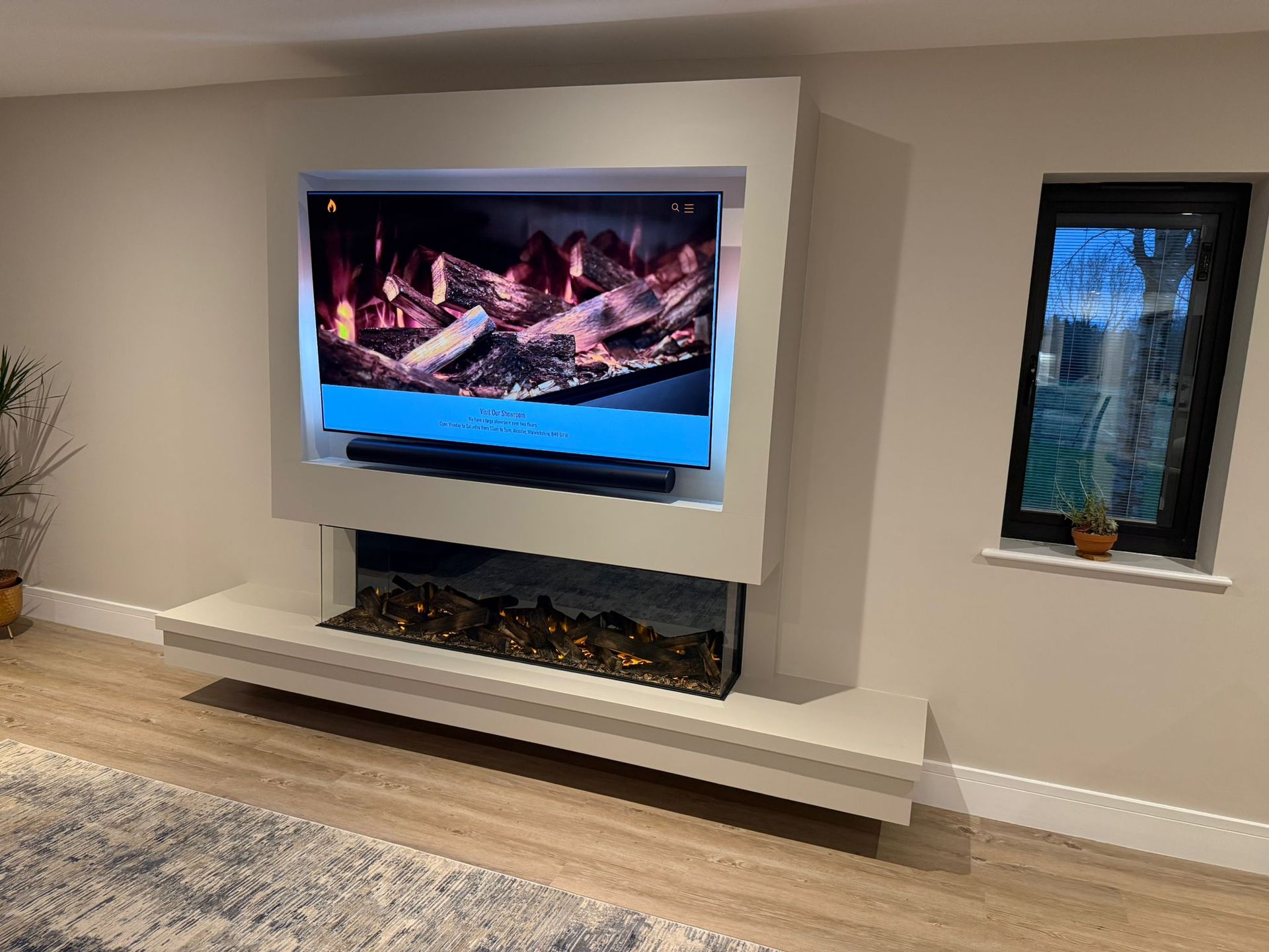 fully upgraded new forest electric fire from Brtiish fires