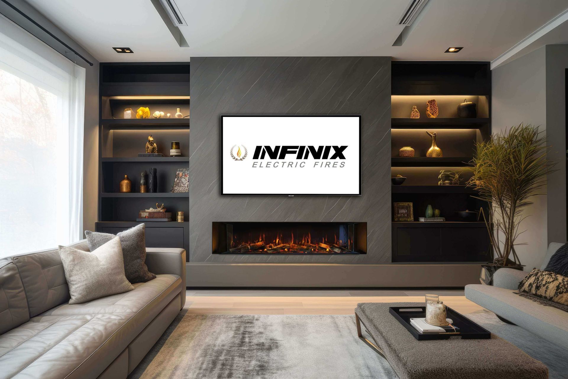 Infinix Panoramic IX 1300 in a media wall