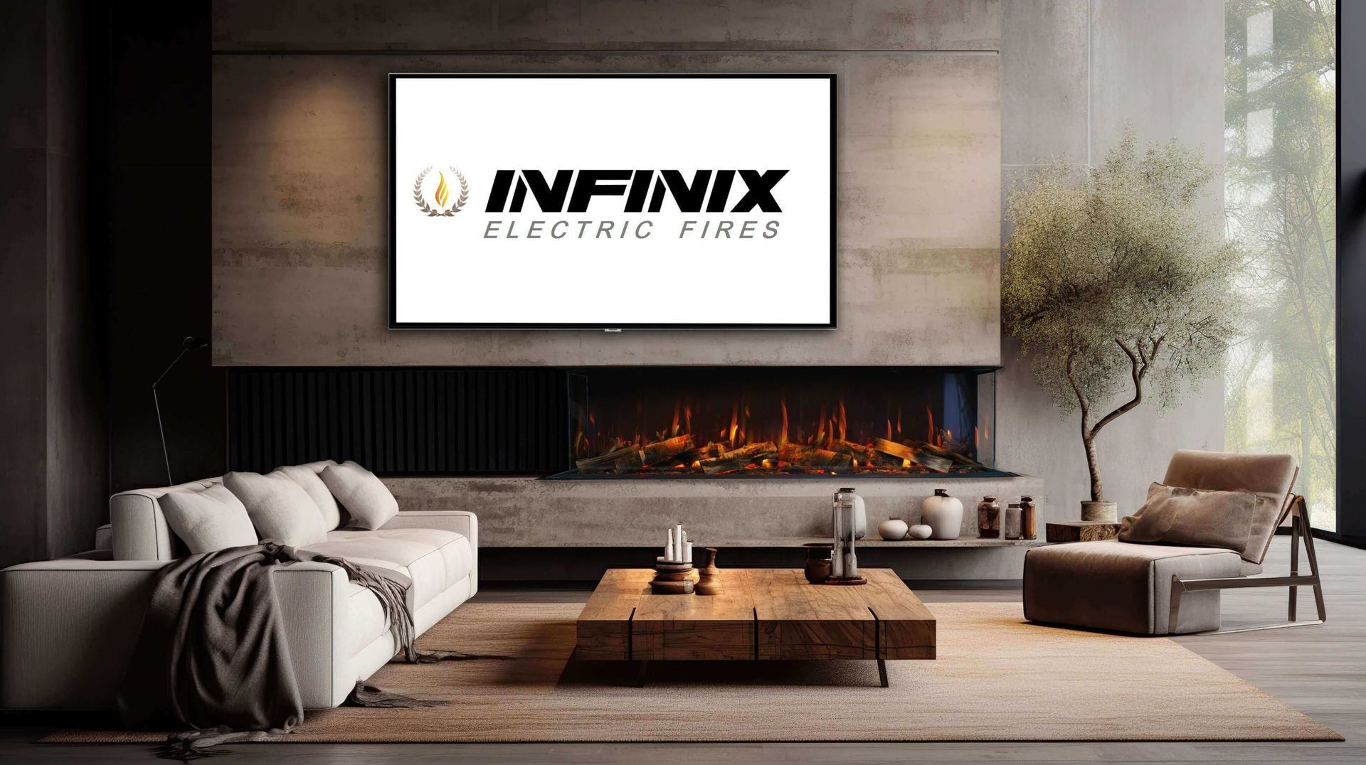 Infinix Panoramic IX 1300 in a media wall