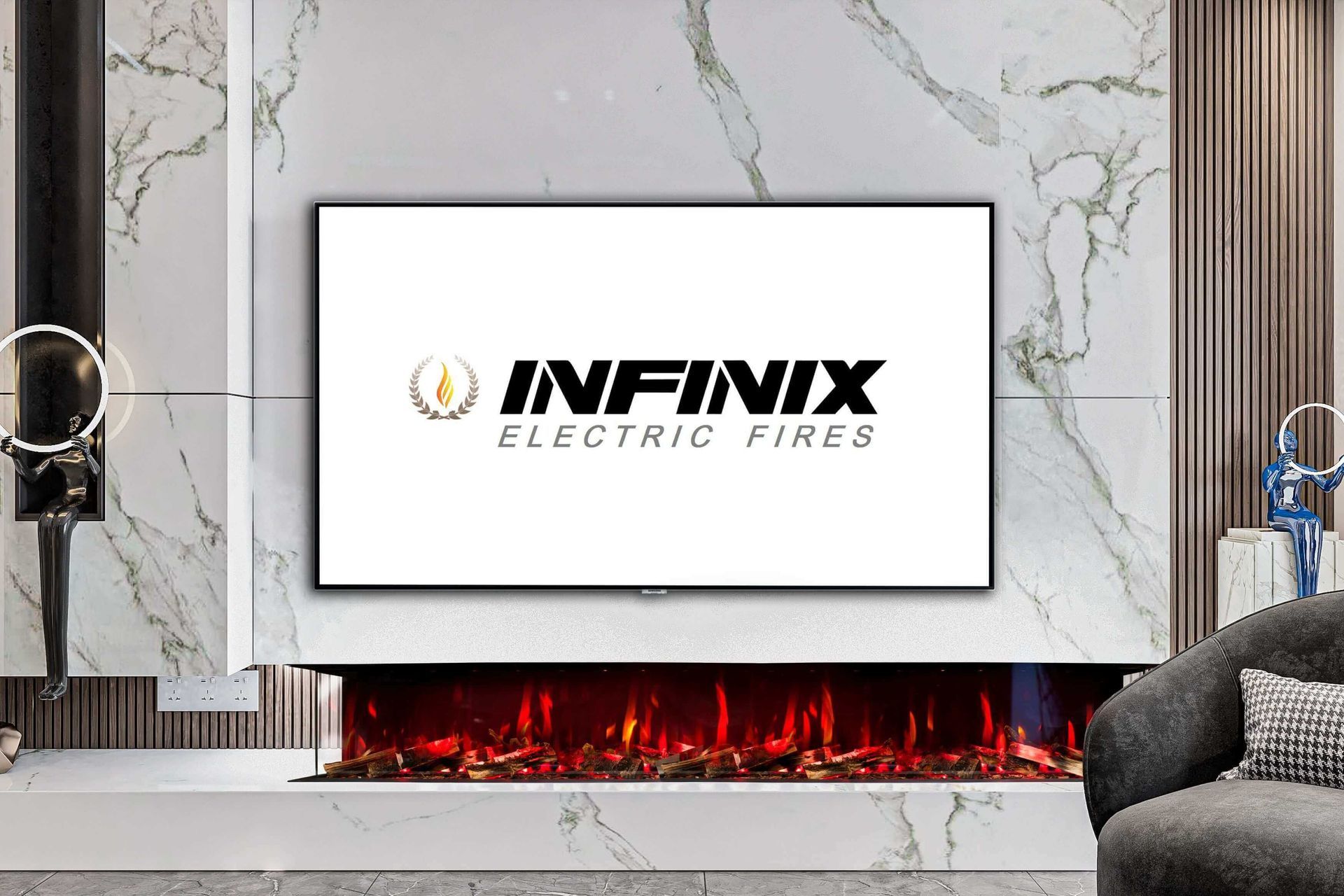 Infinix Panoramic IX 1800. media walll fires alcester