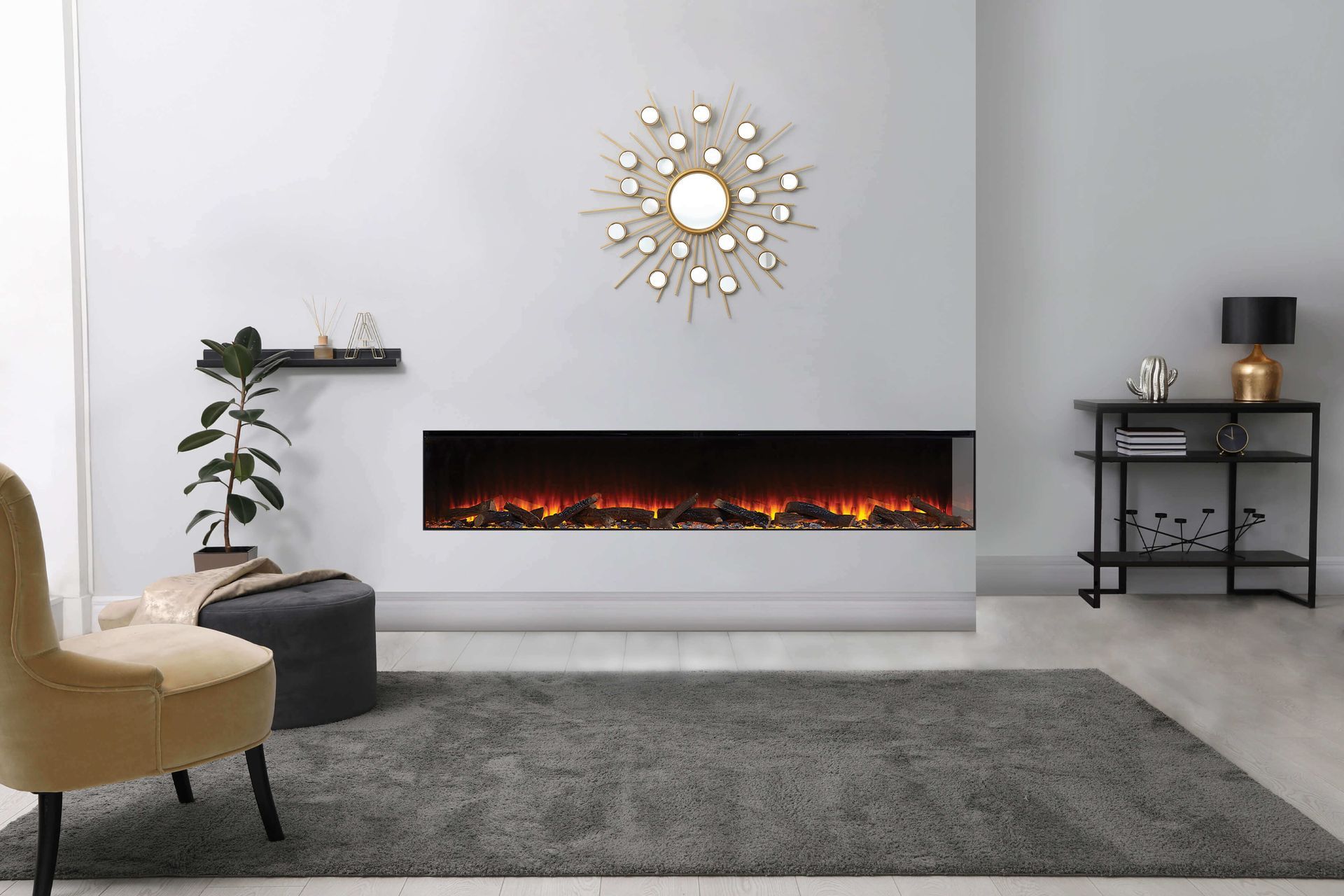 British fires 2400 electric fire
