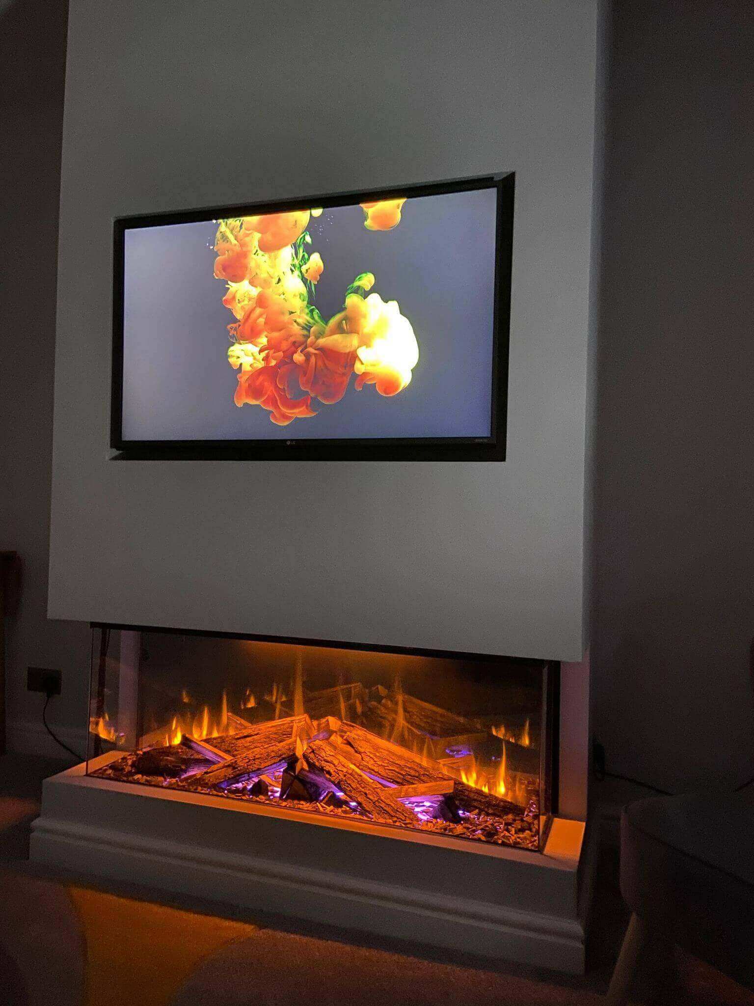 British Fires New Forest 1200 Deluxe Real Logs Remote Control Real Flame Effect