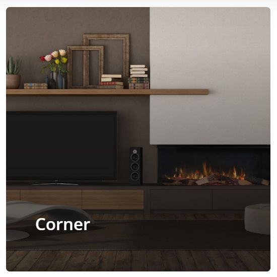 Vision Fires Solus vs220 corner install