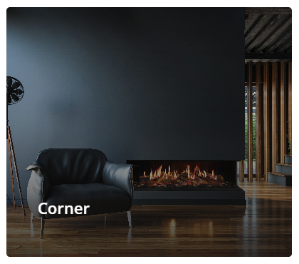 Vision Fires Solus iX13 corner install. media wall fires warwickshire