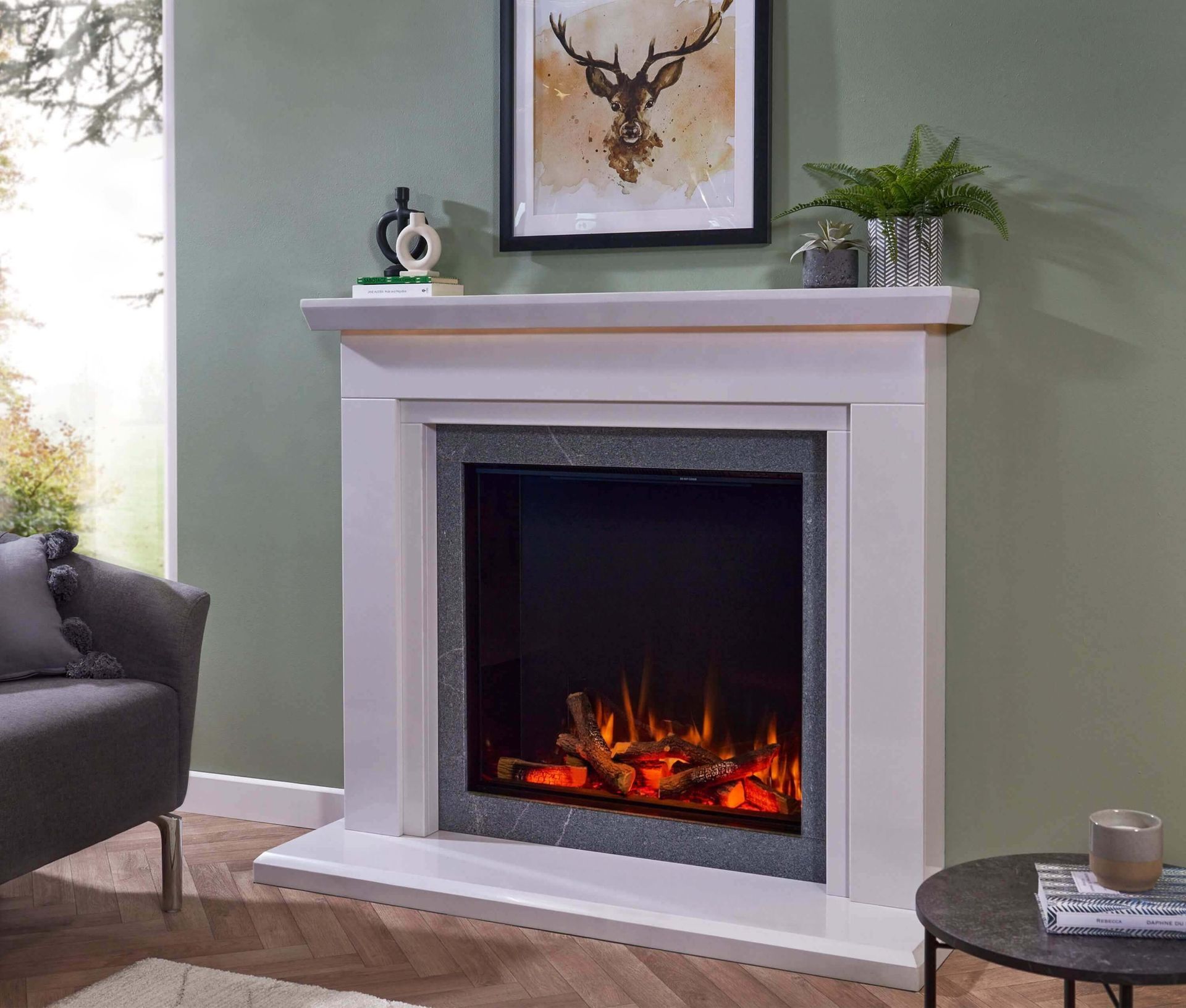 charlton & jenrick i750e deep in fireplace