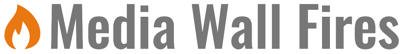 media wall fires logo in grey