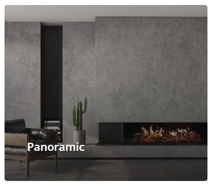 Vision Fires Solus iX13 panoramic 3 sided install