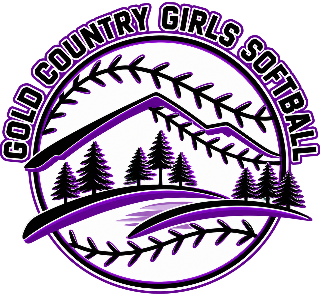 Gold Country Girls Softball Logo