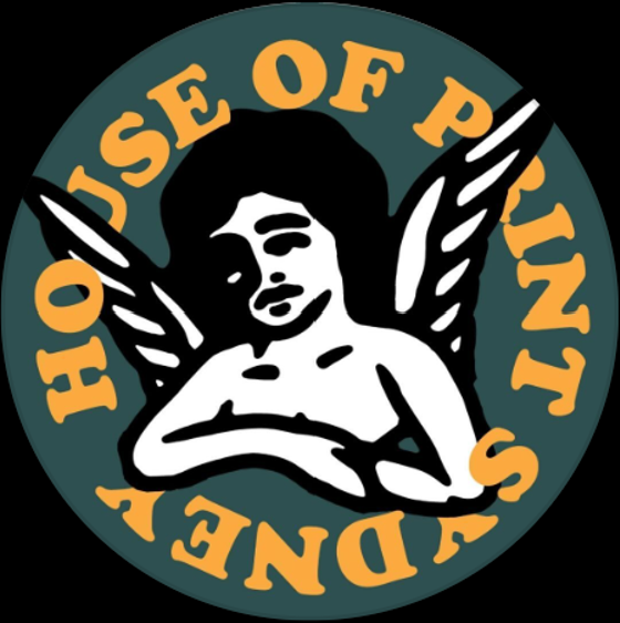 House of Print Sydney logo, a top Sydney-based print manufacturer specializing in custom apparel