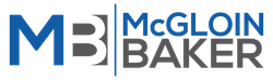 McGloin Baker logo with testimonial showcasing successful customer engagement strategy and business growth