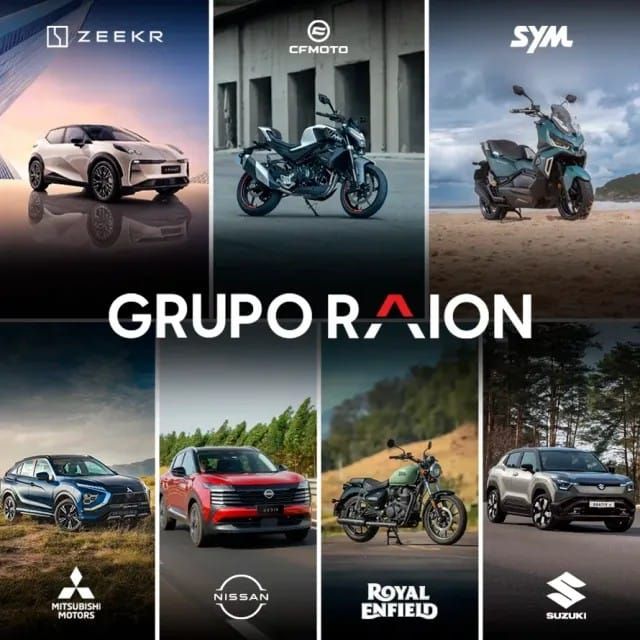 Logotipo da Mitsubishi ao lado das palavras