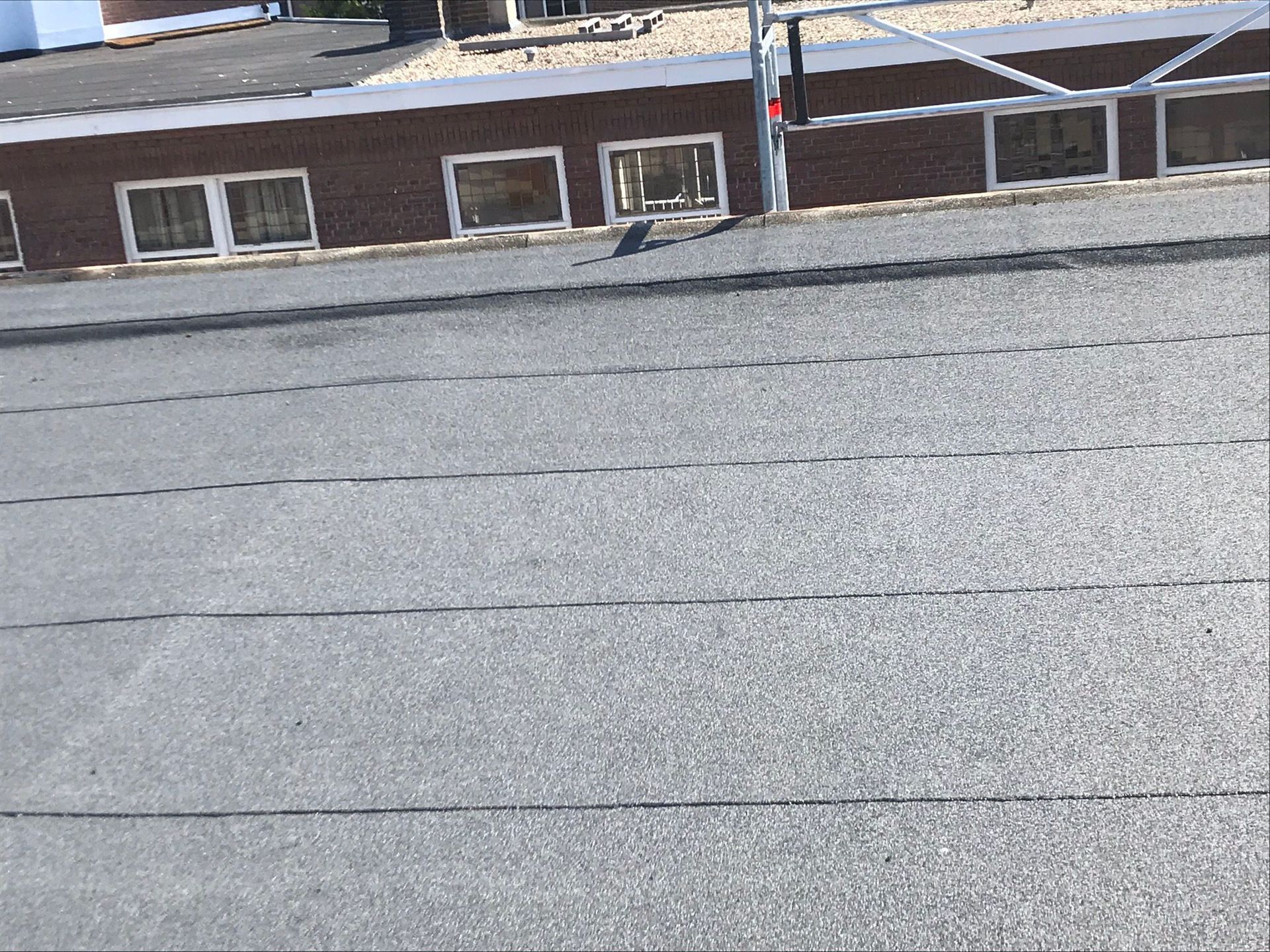 bitumen dak vervangen bij klant