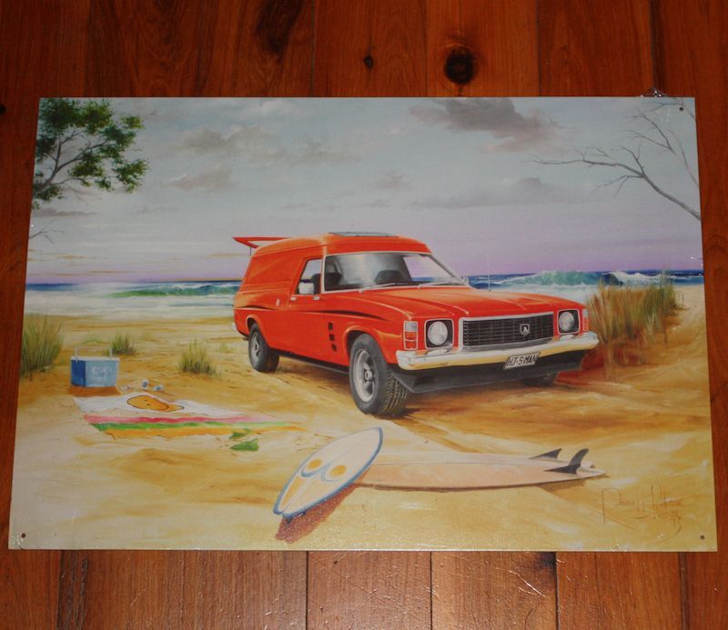 Sandman Tin Sign