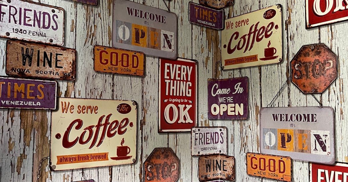 Tin Signs