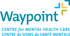 The logo for waypoint centre for mental health care