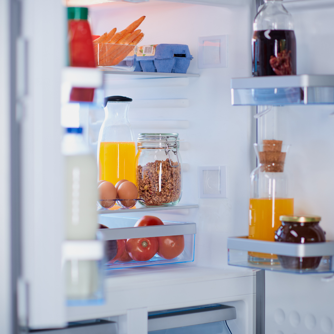 organized refrigerator
