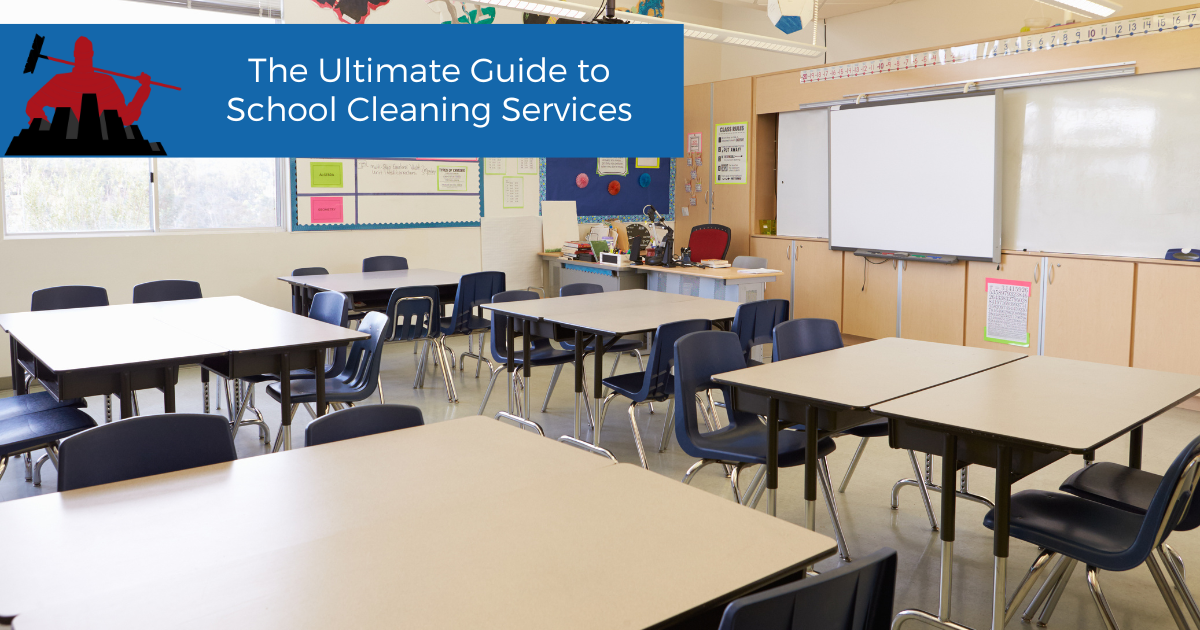clean empty school classroom