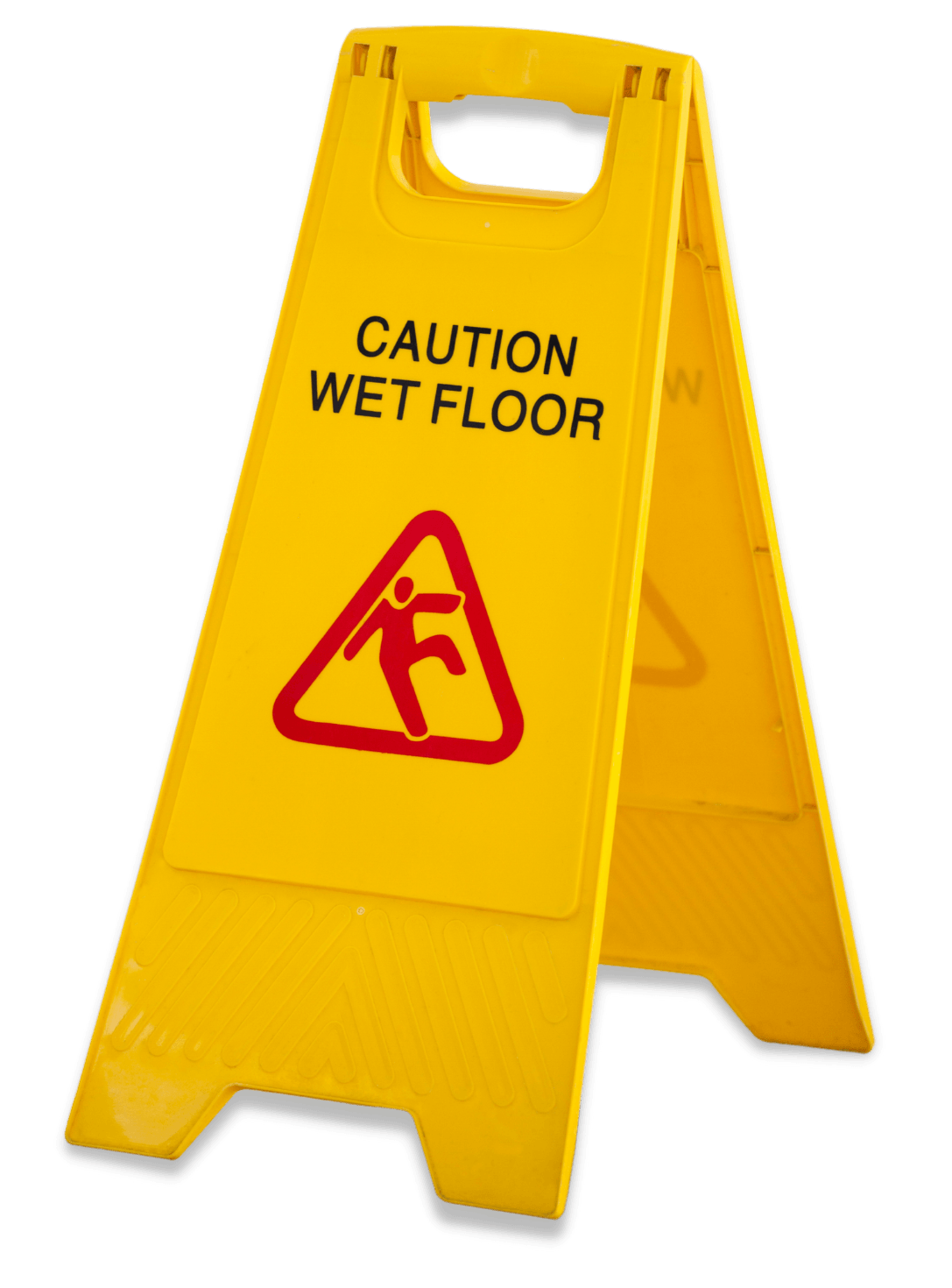 caution wet floor sign