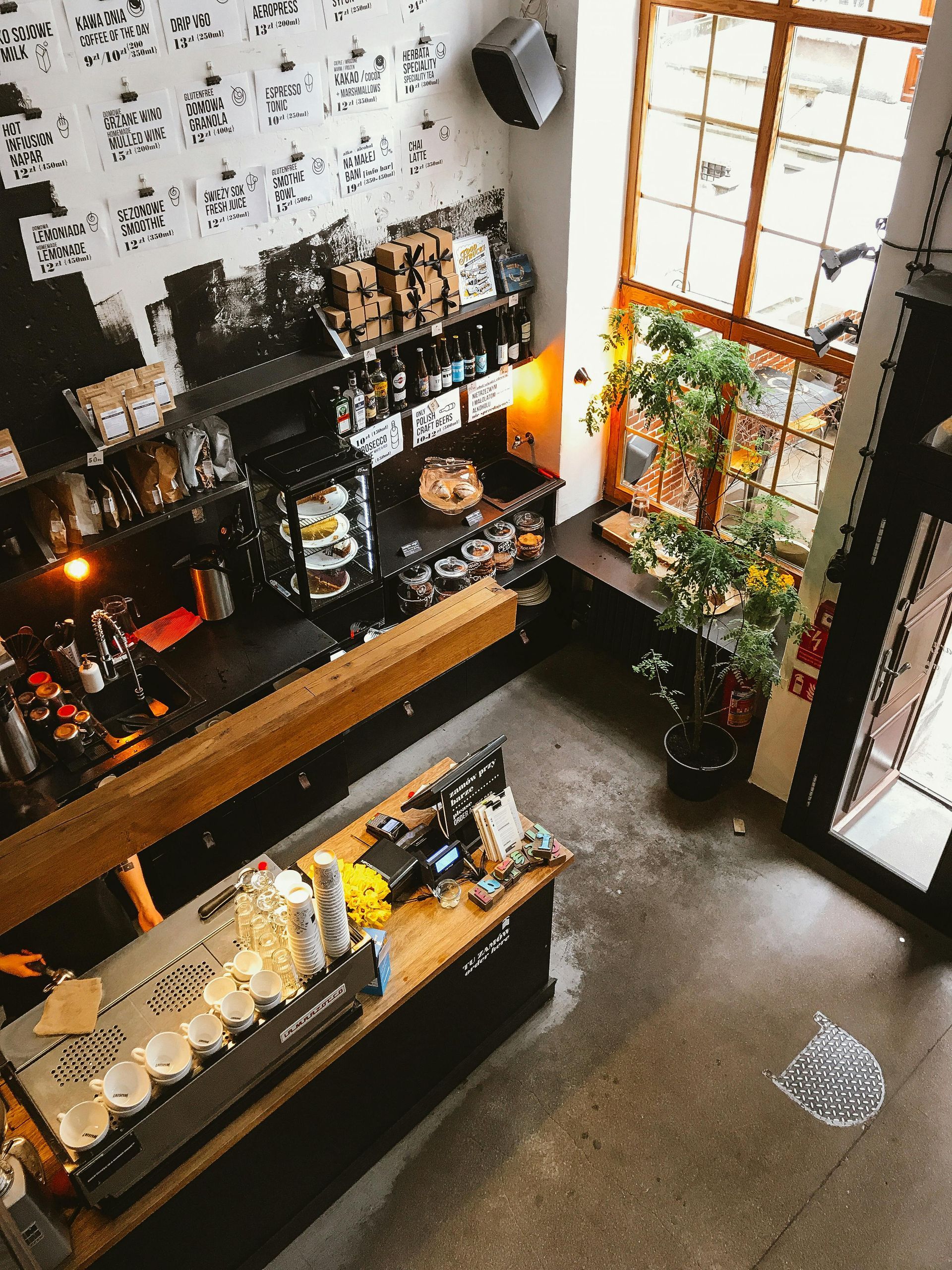 inside a small business shop that uses warehousing 