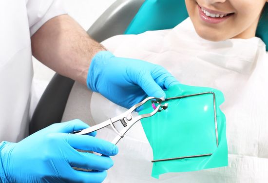 Girl getting Root Canal