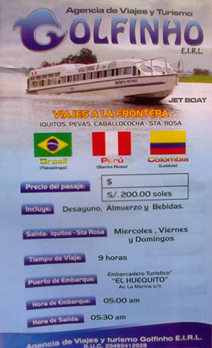 Transporte Golfinho, transporte acuático