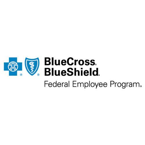 The bluecross blueshield federal employee program logo is shown on a white background.