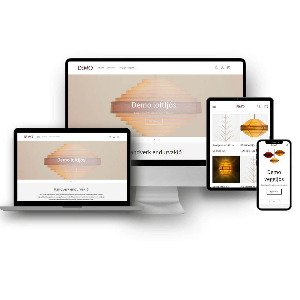 Vefhönnun fyrir Demo eftir Split Design