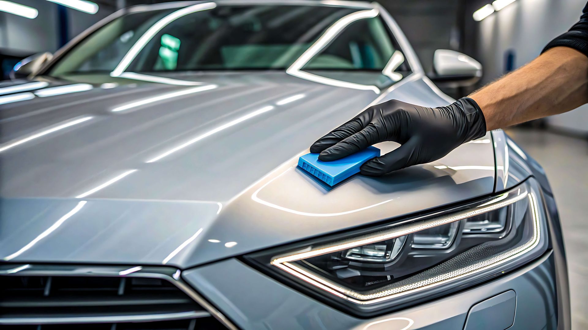 Ceramic Coating Application On Car Roof
