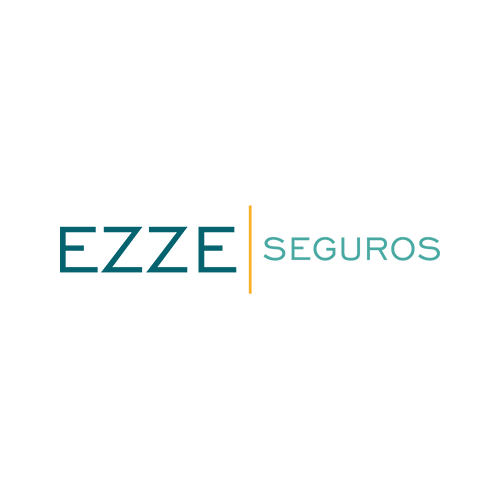 O logotipo da Ezze Seguros apresenta a palavra 