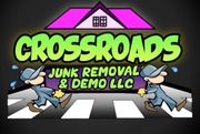Crossroads junk removal logo