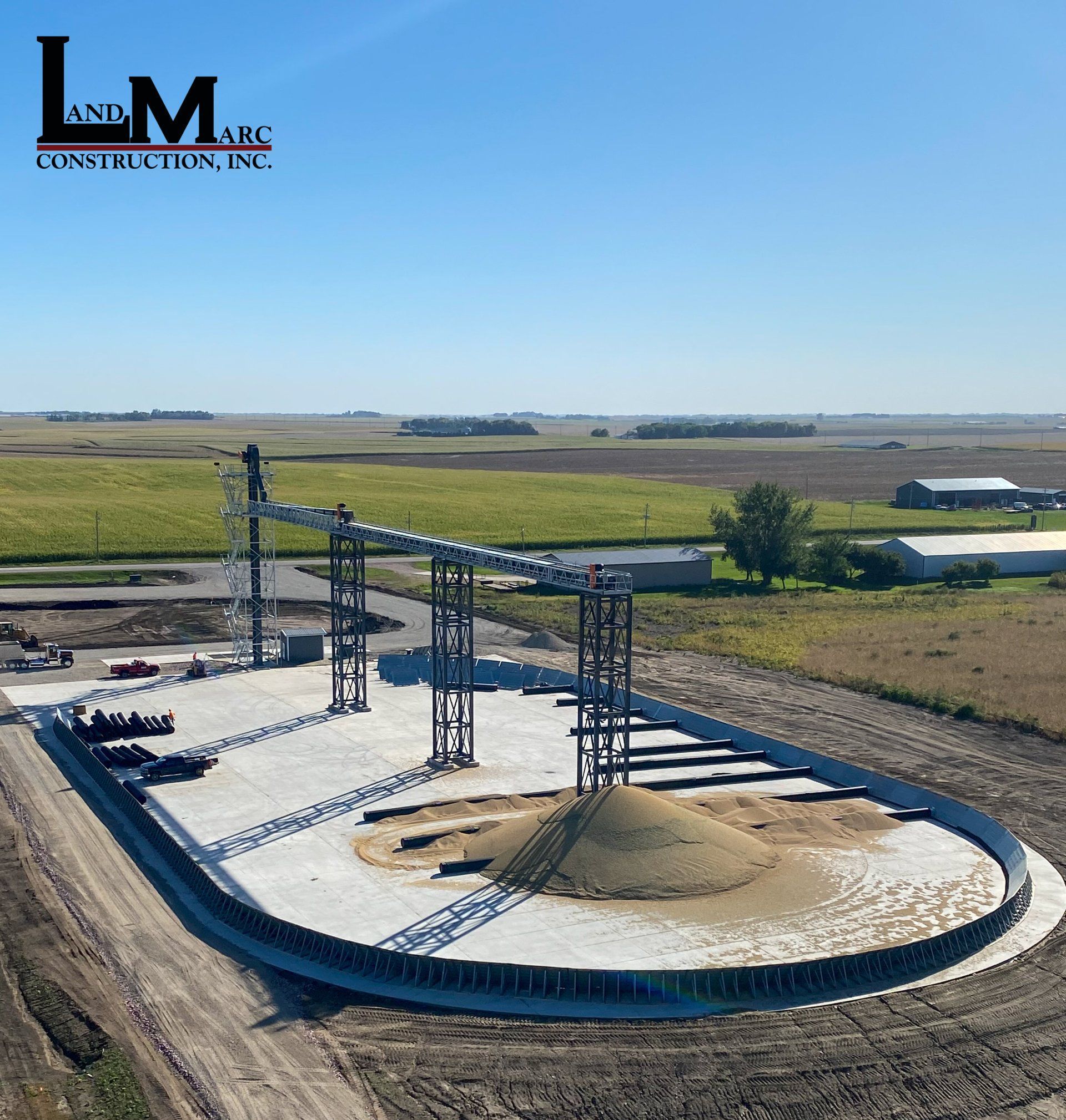 temporary storage landmarc construction 7
