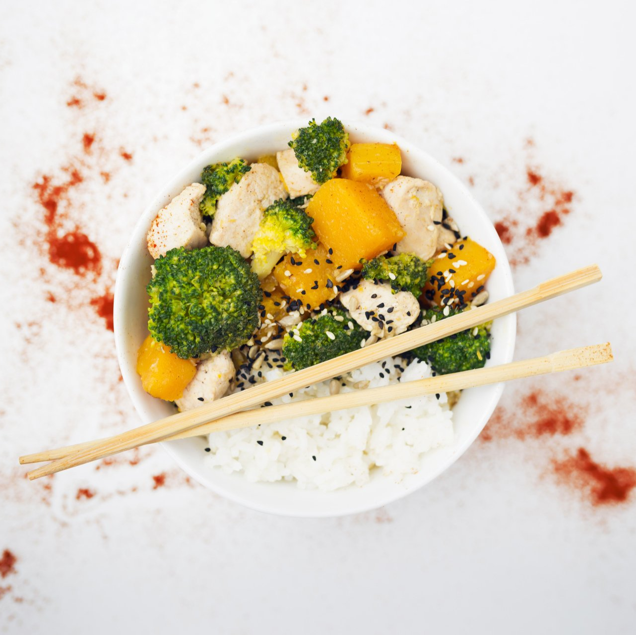 rice with broccoli image