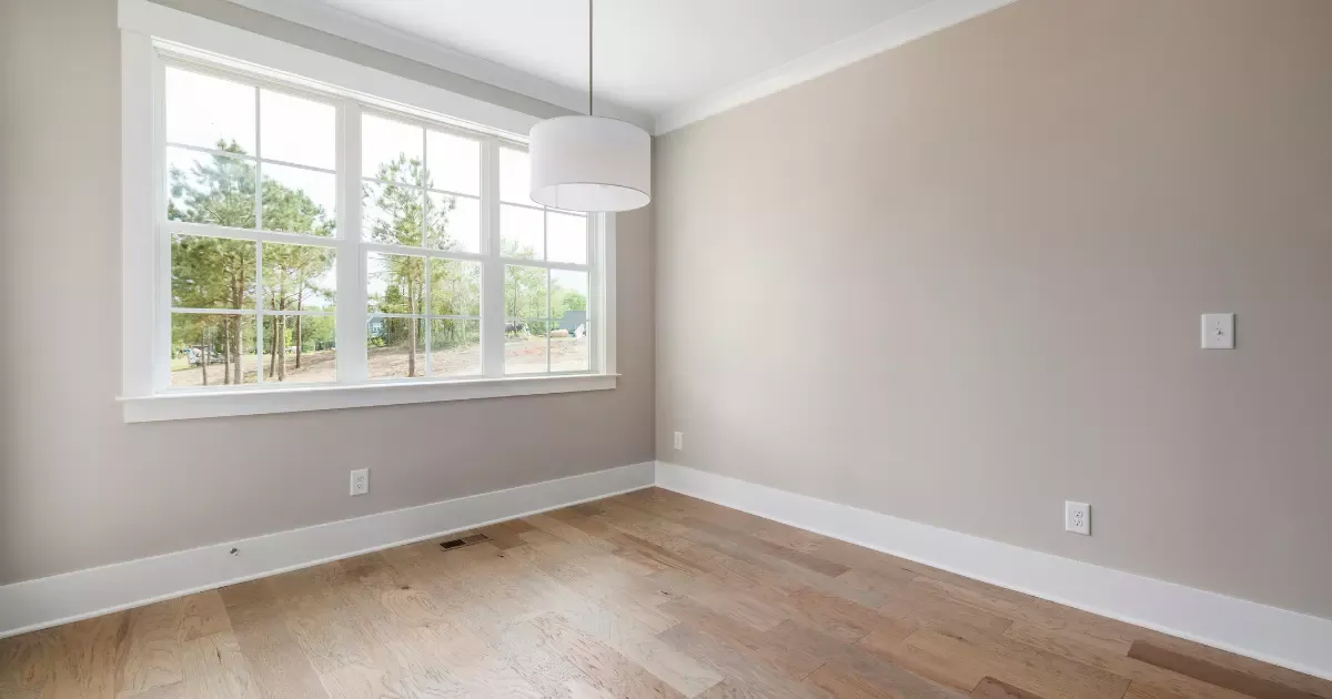 Empty Room with Large Window