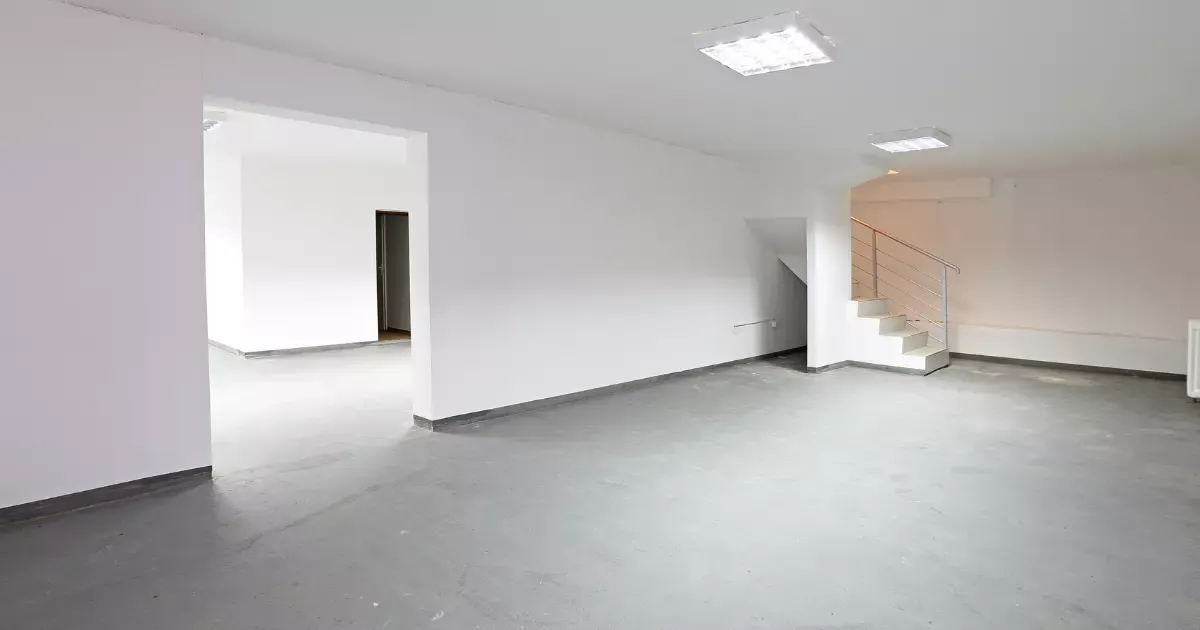 Open unfinished basement layout ready for upgrades, perfect starting point for soundproofing a basement with insulated walls
