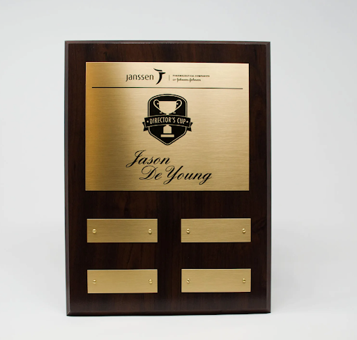 Award plaque