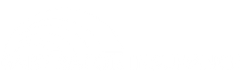 Blank white rectangle with a thin light-gray border and a faint blue curved line near the top center