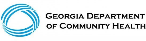 The logo for the georgia department of community health