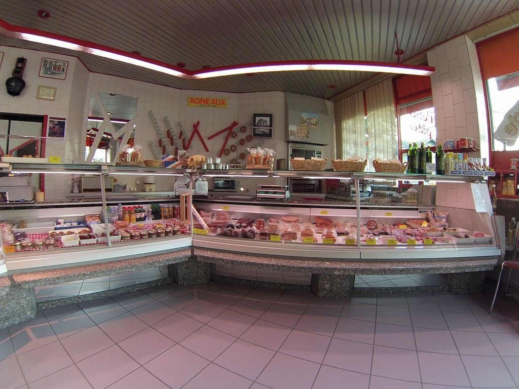 Boucherie Muller étalages
