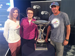 Craig Kardon with Billie Jean King