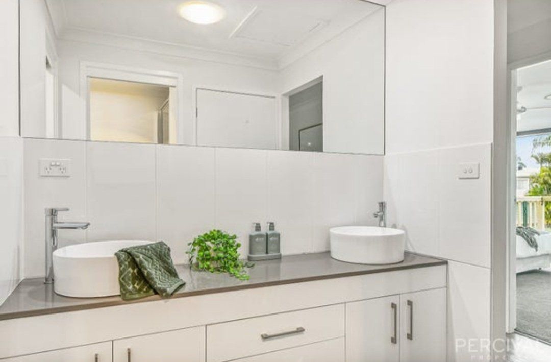 White Bathroom Designs — DMB Kitchens in Port Macquarie, NSW