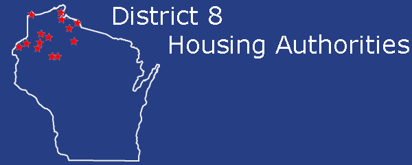 District 8 Housing Authority logo
