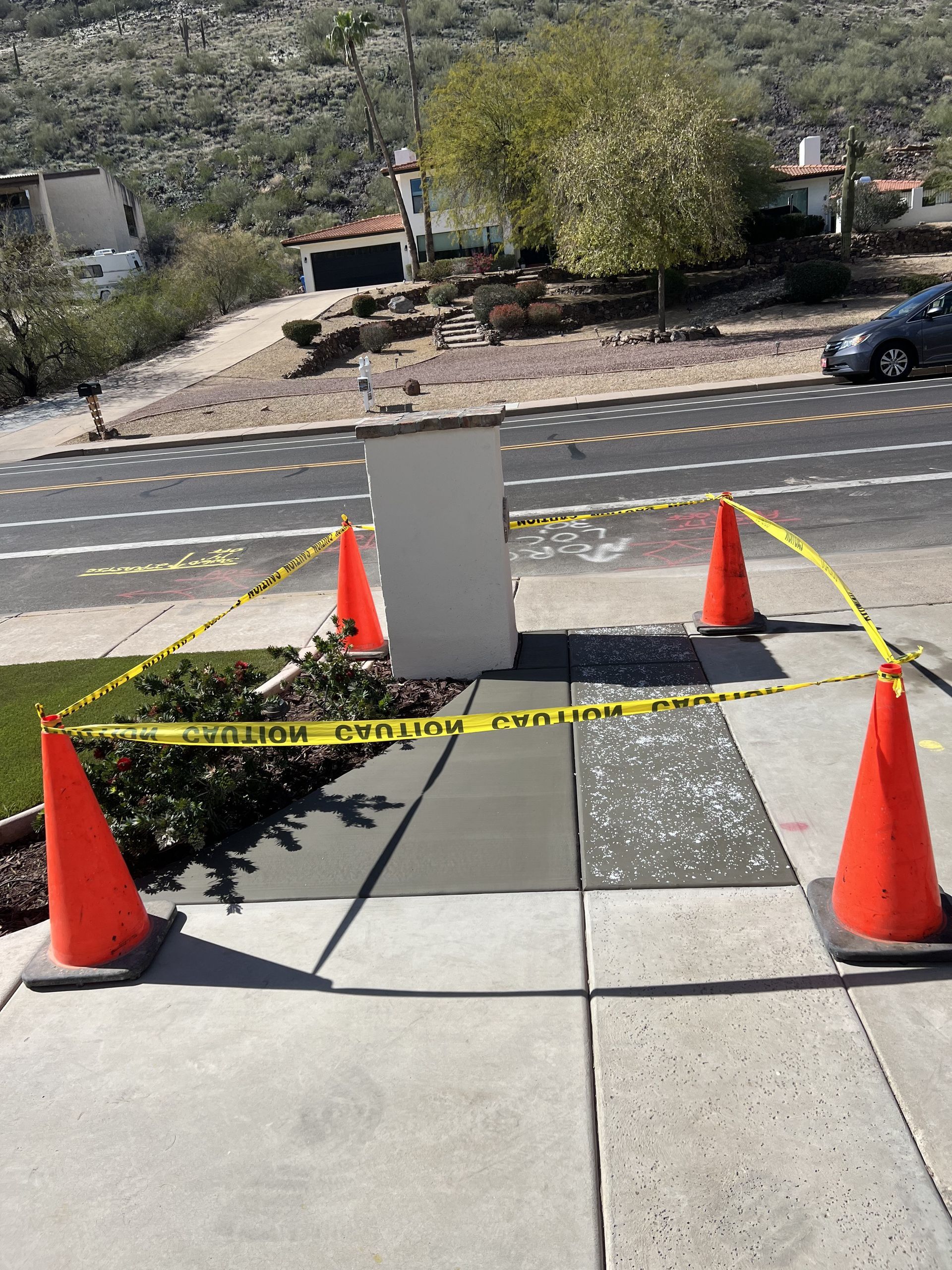 Concrete patching repair