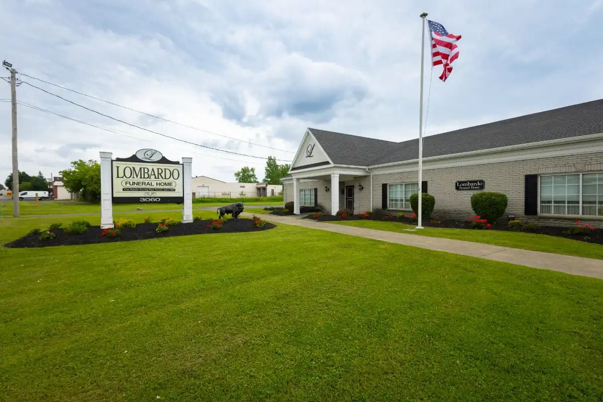 Office building with a sign that says