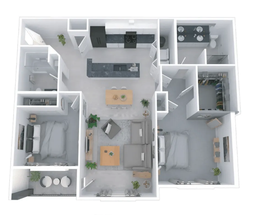 2 Bedroom Apartments Spokane, WA