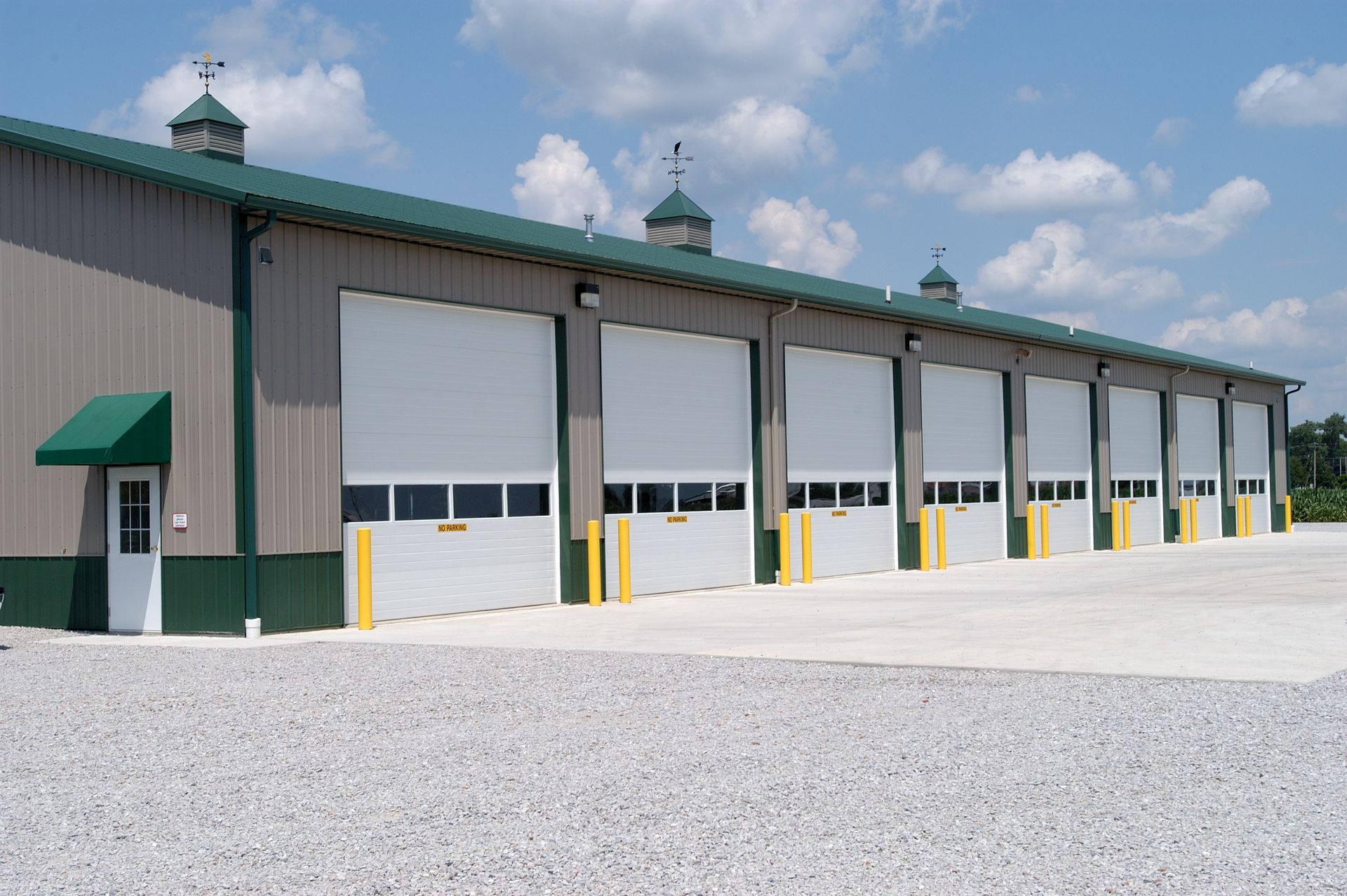 Durable Commercial Garage Door Materials by Diamond State Overhead Doors