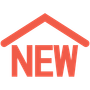House icon indicating new construction services.