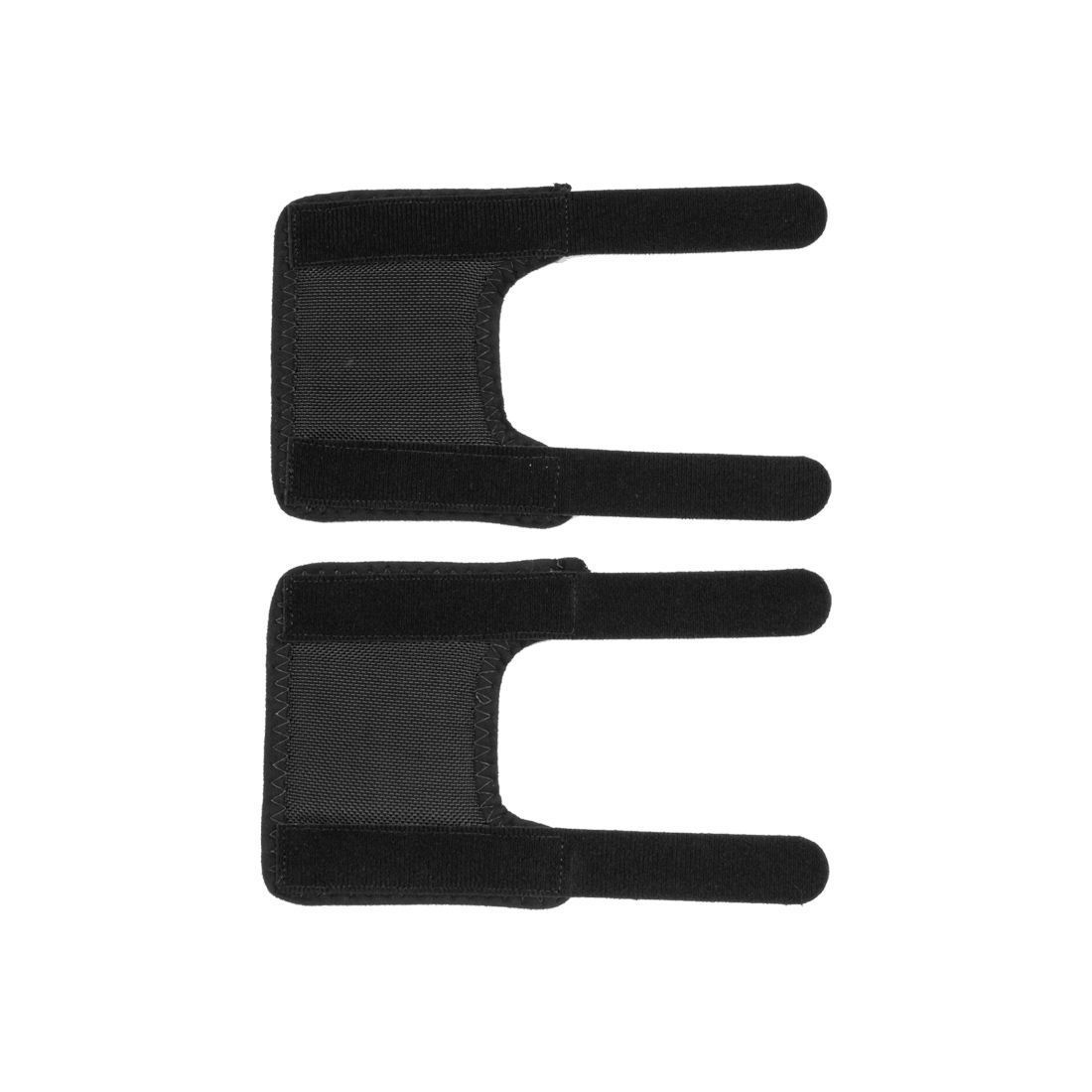 Two Black Padded Fabric U-shaped Straps — Gall Bros Medical in Robina, QLD