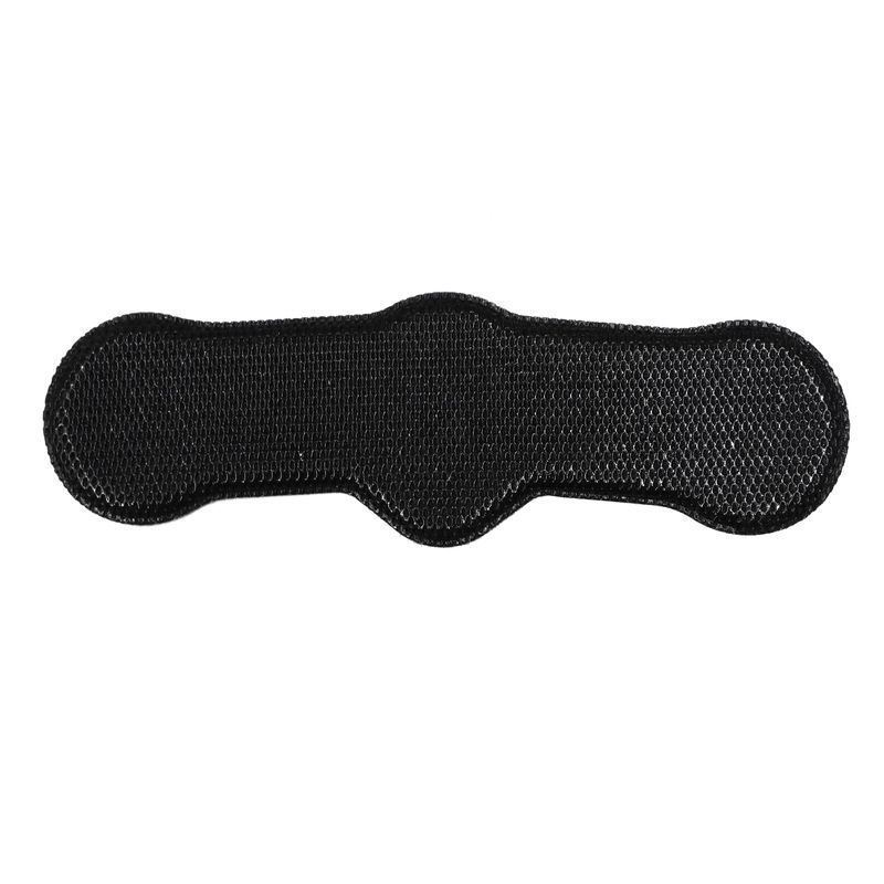 Black Contoured Textured Strap or Pad With Rounded Ends — Gall Bros Medical in Robina, QLD