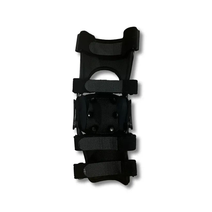 Black Wrist Brace With Adjustable Straps — Gall Bros Medical in Robina, QLD
